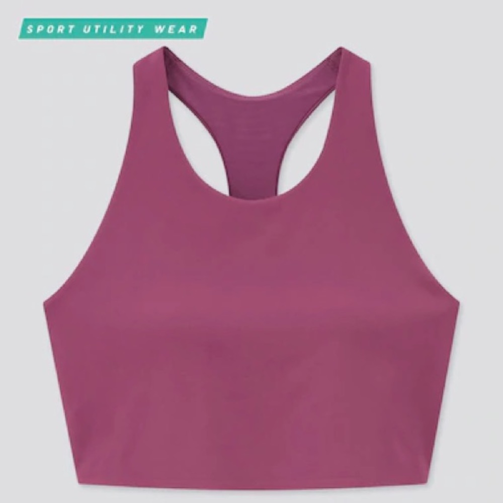 Uniqlo Racerback Wireless Sports Bra